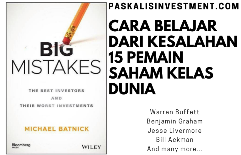 Cara Belajar dari Kesalahan 15 Pemain Saham Kelas Dunia  